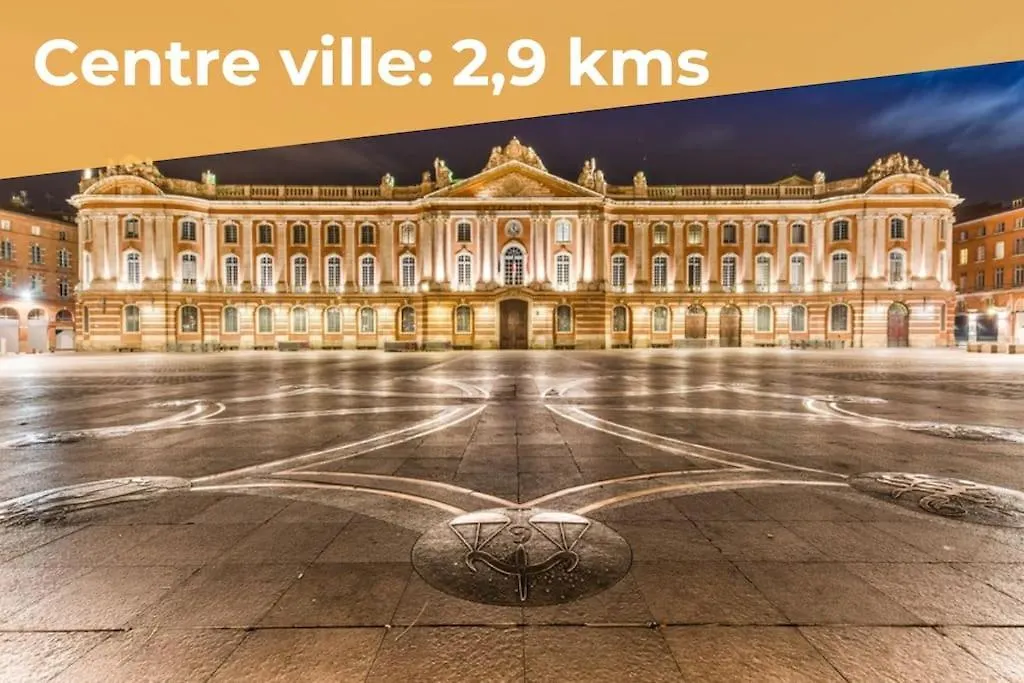 Maison Medicis - T5 Spacieuse Et Calme En Ville - Emplacement Ideal 圖盧茲